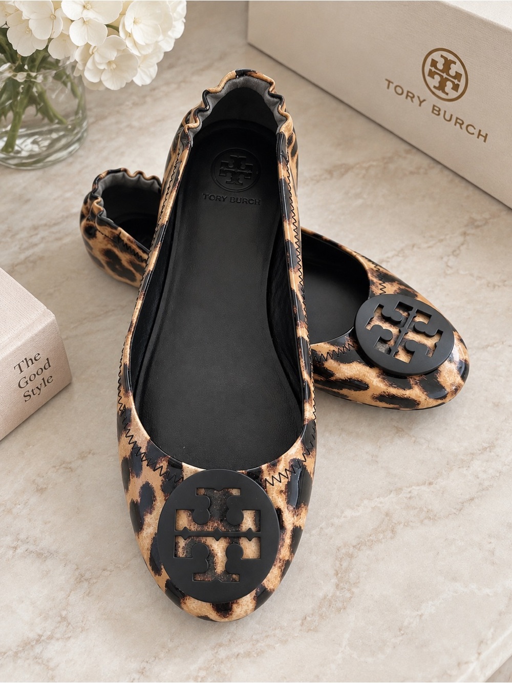 Tory Burch Minnie Travel Ballet Flats